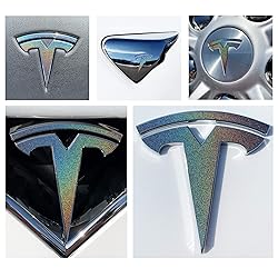 Logo Decal Wrap for Tesla Model S, Facelift, 14-pc