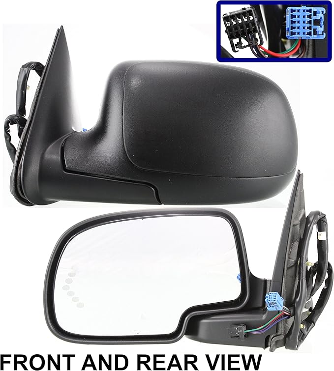 CHEVROLET AVALANCHE 0306 SIDE MIRROR LEFT DRIVER, POWER