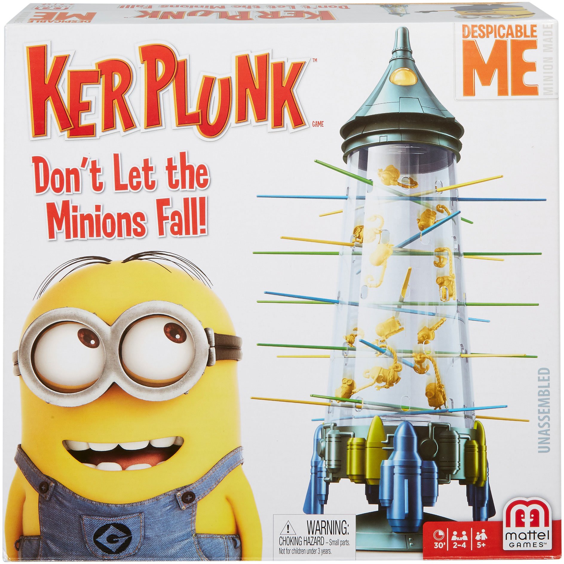 Mattel Kerplunk Despicable Me Minions Board Game for Kids