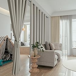 Hiasan Sliding Patio Door Blackout Curtains,1 Panel