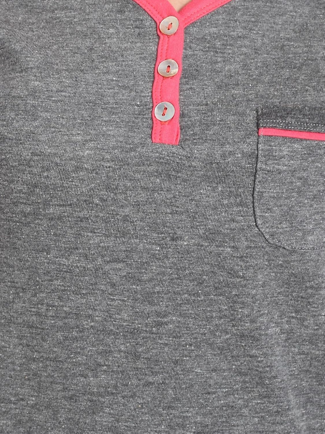 slumber jill women's top & shorts set