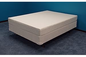 STROBEL ORGANIC Strobel American Pharoah Patented Leak-Proof Softside Waterbed, 7" Fill, with No Cover Naked Option, Top Only, Queen