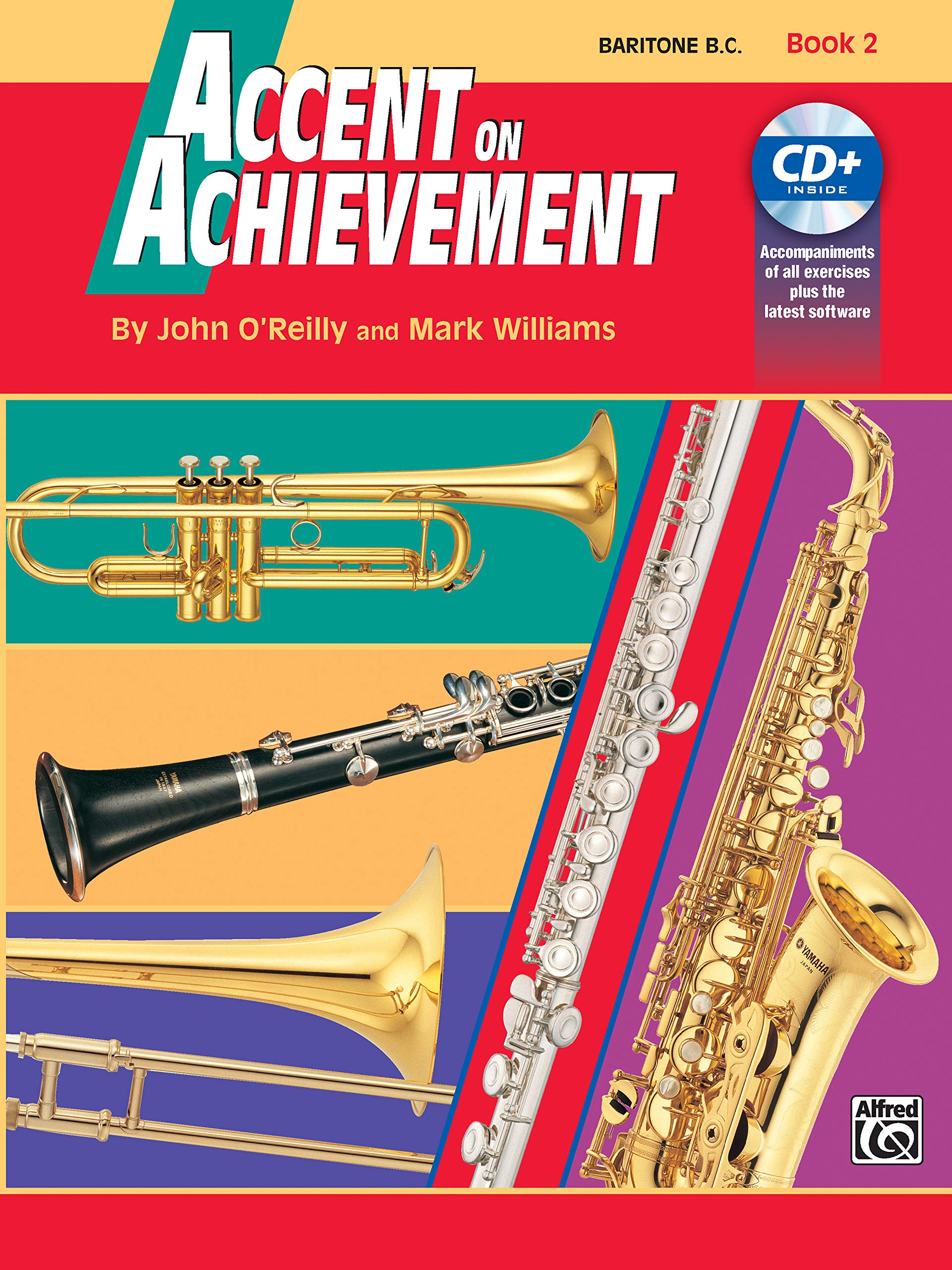 Accent On Achievement, Bk 2: Baritone B.C., Book & Cd (9780739004647)