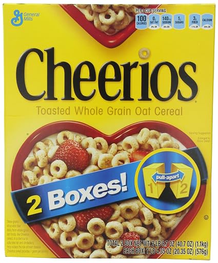 General mills cheerios 40.7oz (016000435094)