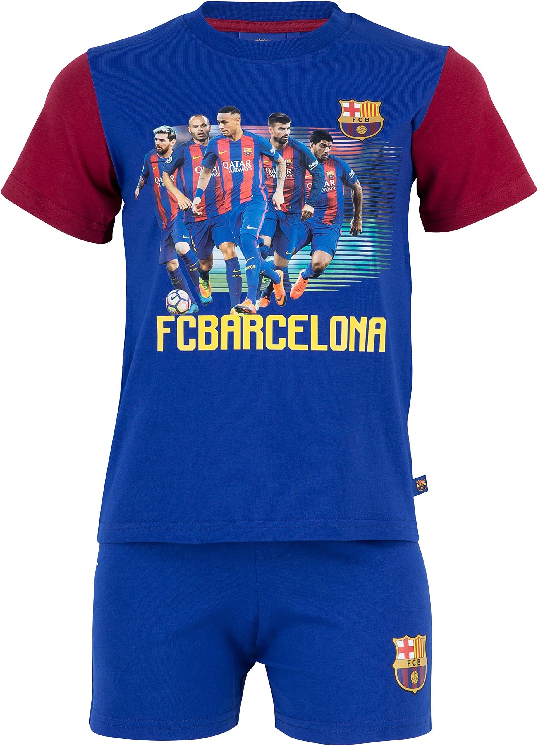 FC BarceloneFC Barcelona Official Collection Boy's Pyjamas, boys, blue, 8 Years