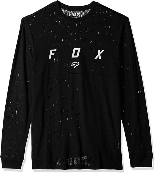 Fox Mens Tranzcribe Long Sleeve Lightweight Hooded Thermal