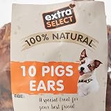 Extra Select Pigs Ears Dog Treats 100% British Pork High-Protein view 3