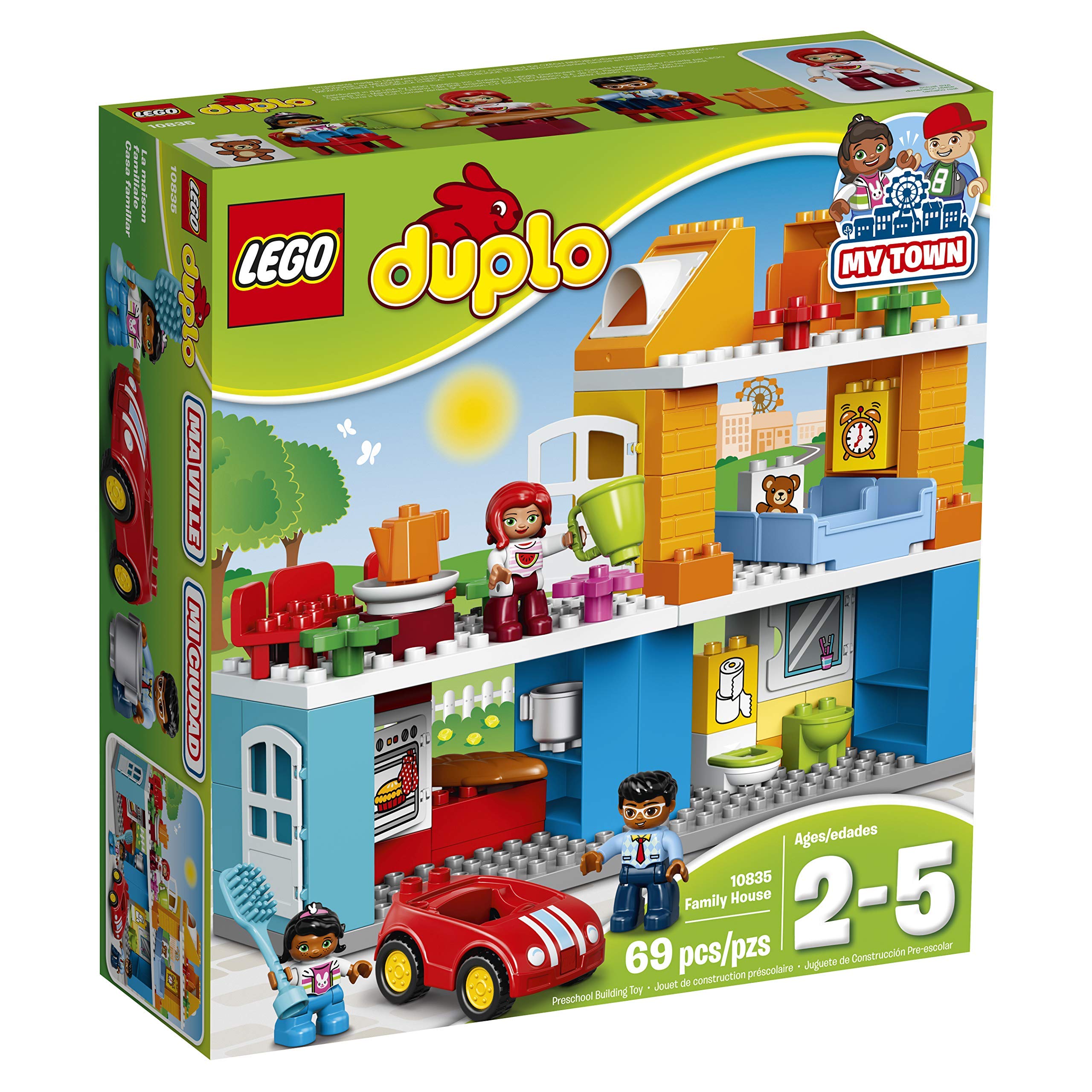 lego duplo my town family house 10835 building block toys for toddlers