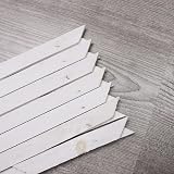 DIVCHI Wooden Expandable Trellis Wall Fence 180x60cm Pack of 3 White view 9