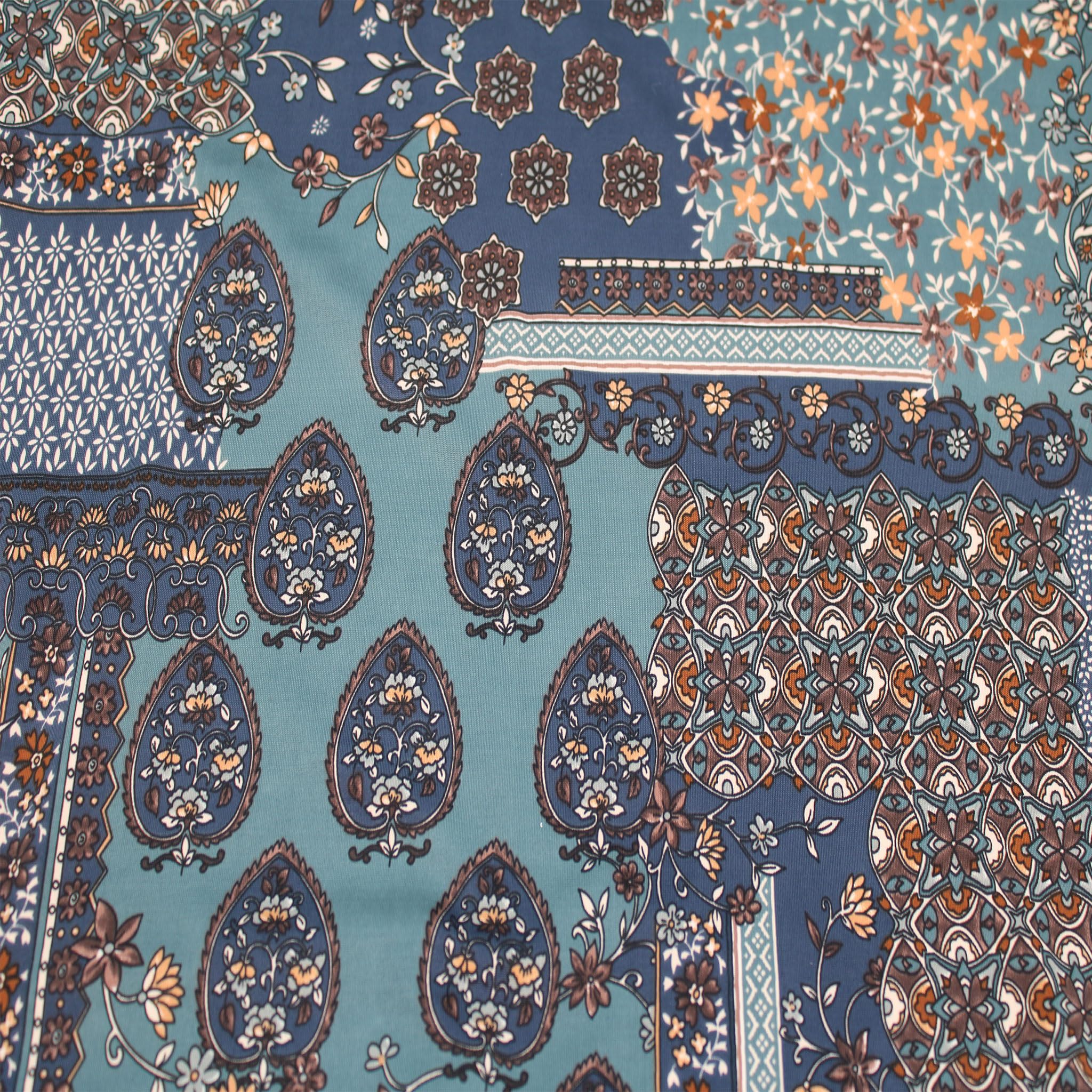 Texco Inc 60" Wide Printed 4-Way Stretch Venezia