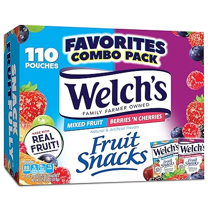 Amazon Com Welch S Fruit Snacks Mixed Fruit Berries N