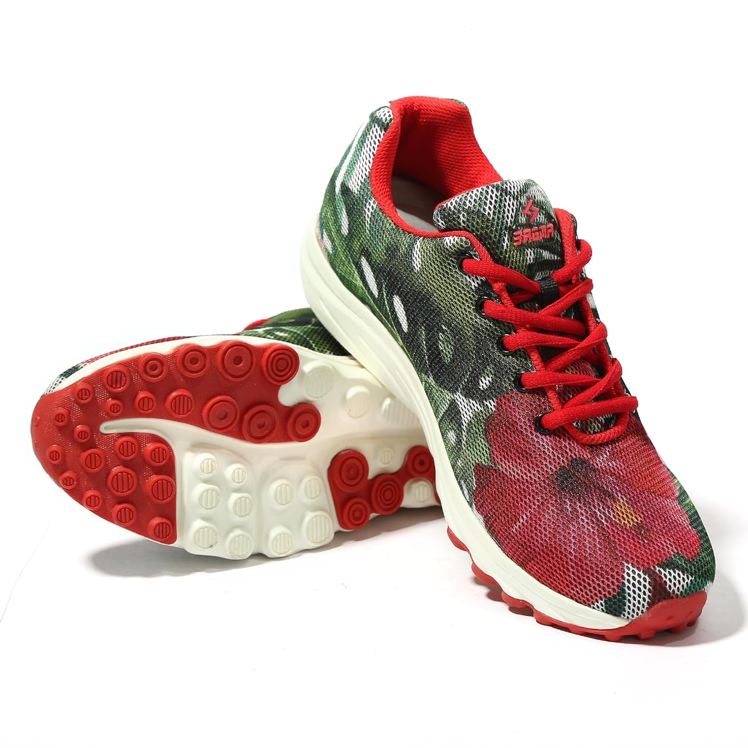 sagma women's mesh breathable running, walking, training & gym shoes