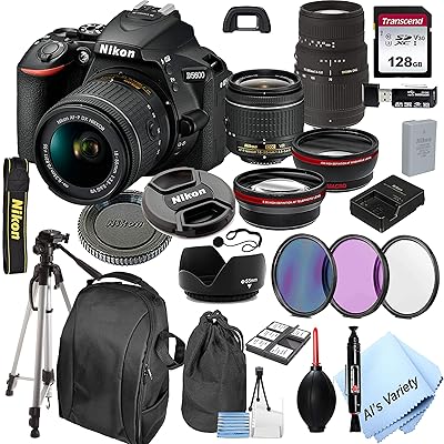 Nikon D5600 DSLR Camera with 18-55mm and Sigma Ecuador Ubuy