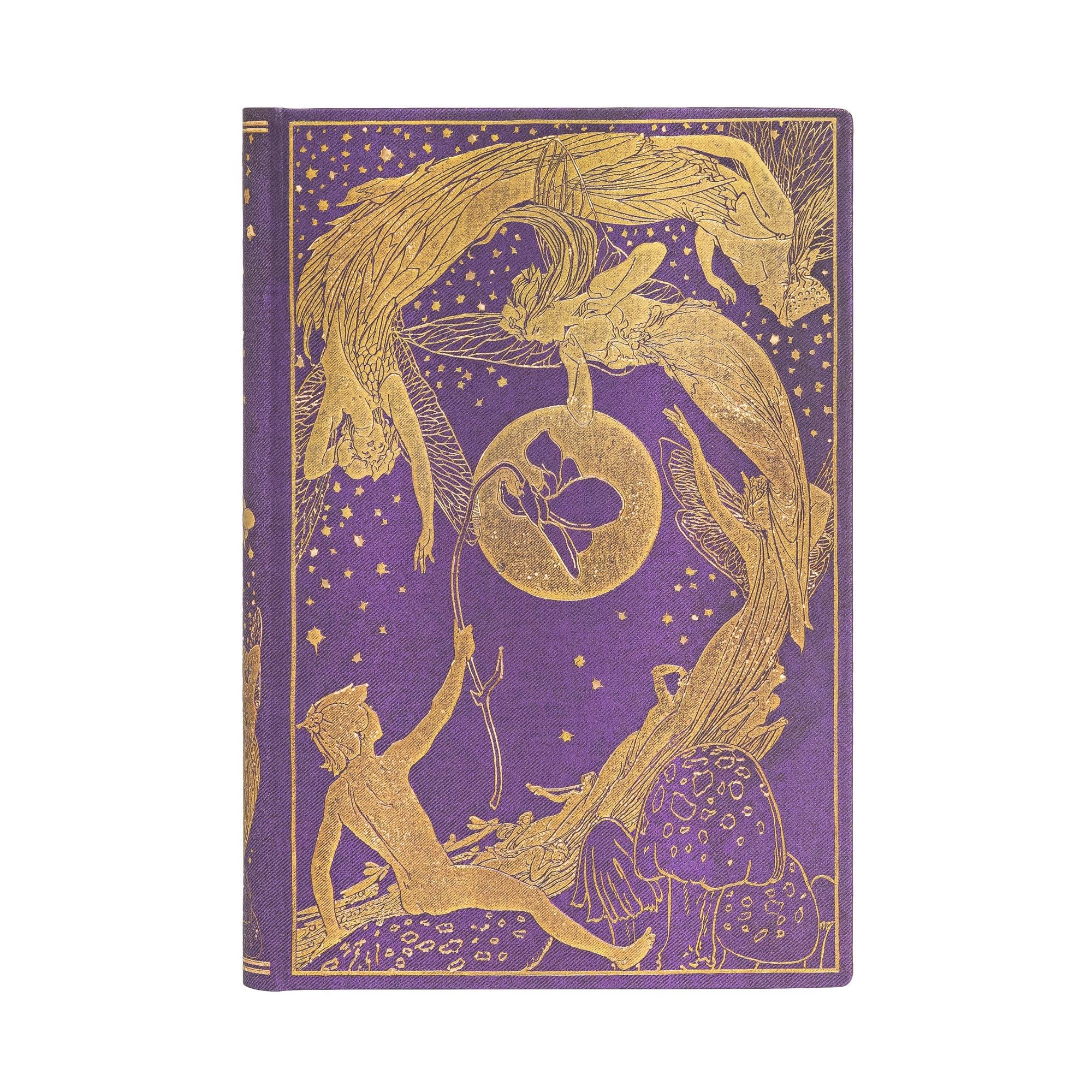 Paperblanks Hardcover Journal Violet Fairy | Unlined | Mini (95 × 140 mm),PB6515-9