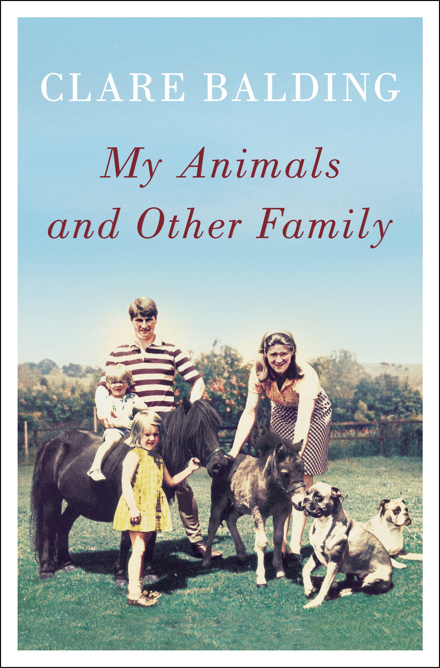 My Animals And Other Family Balding Clare 9781594205620 Amazon Com Books