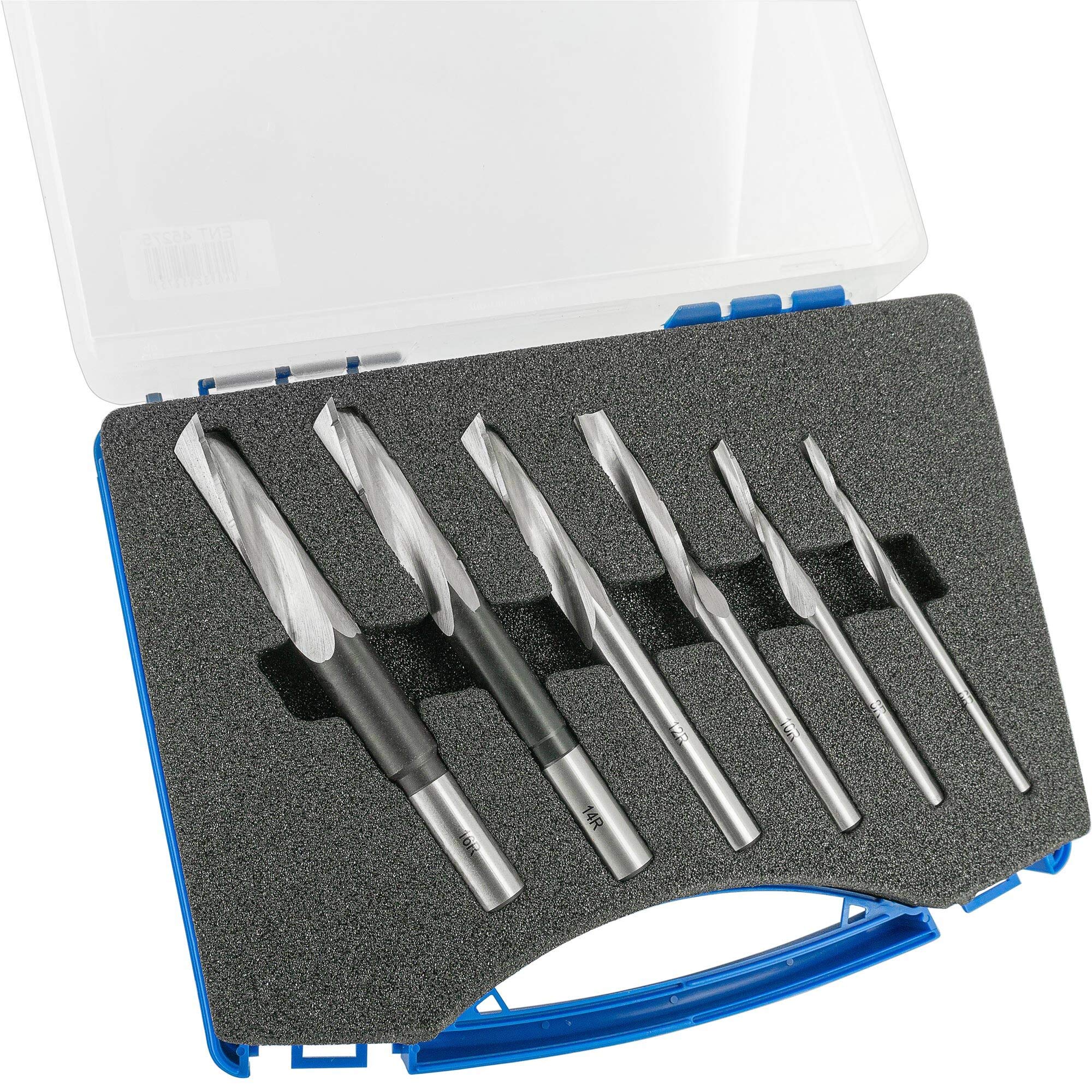 ENT 45275 Slot Mortise Bit Set 6 pcs. CS Diameter (D) 6-8-10-12-14-16 mm, right, twisted version