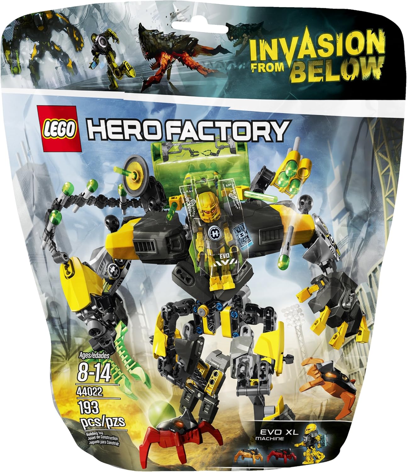 lego hero factory evo xl machine