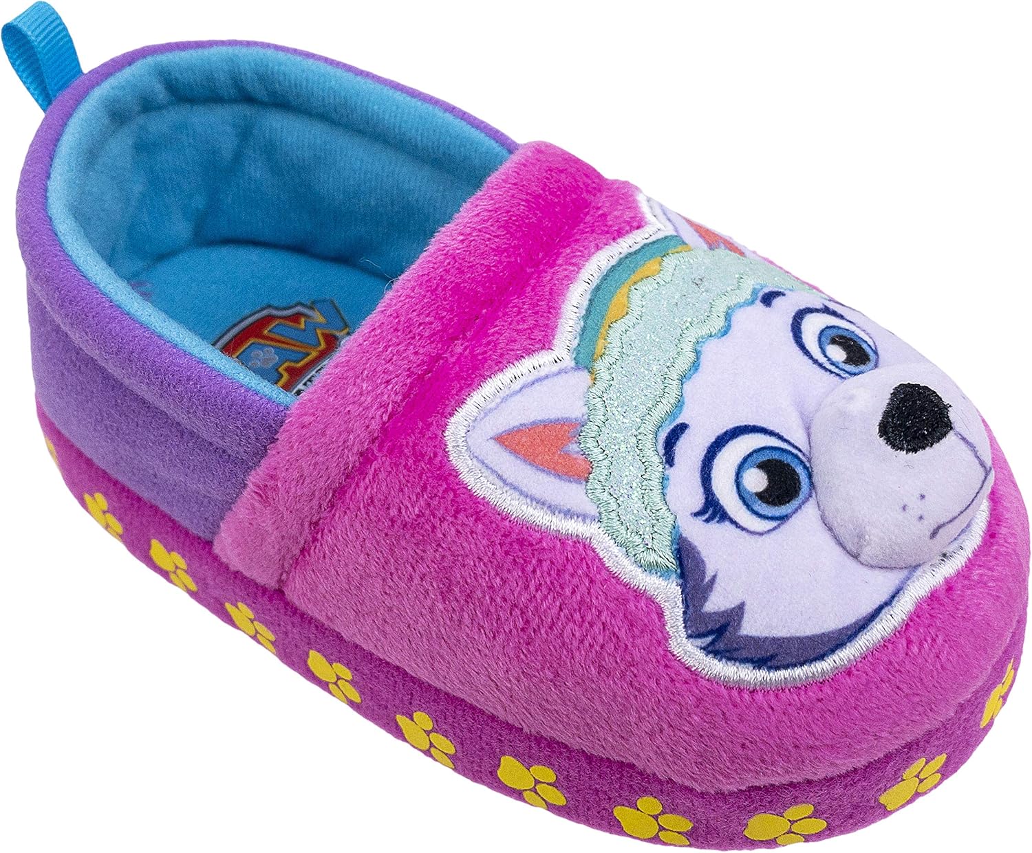  | Paw Patrol Toddler Slippers, Chase Marshall, Skye Everest Plush Slipper, Toddler Size 5/6 to 11/12 | Slippers