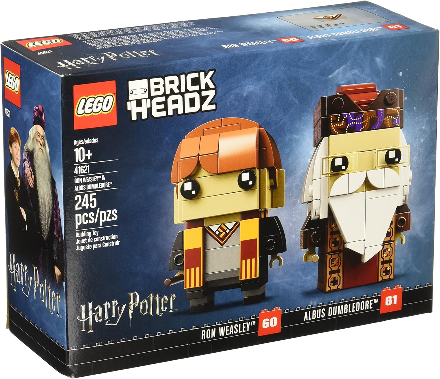 lego brickheadz ron dumbledore