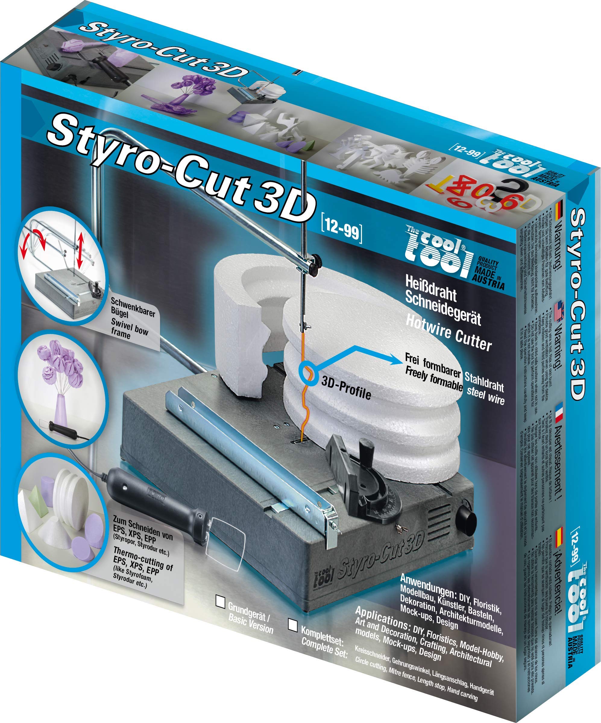 STYRO CUT 3-D Set incl.: 900 1AA + G1A 020 + G1A 030 + 900 120 + 124 100 186,20