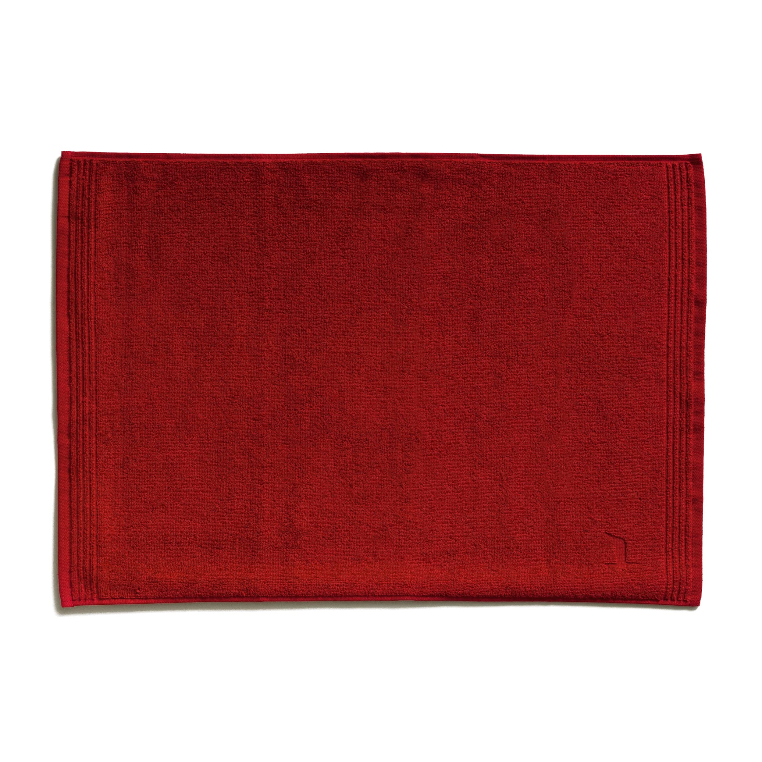 Möve Superwuschel shower rug 50 x 70 cm made of 100% cotton, ruby