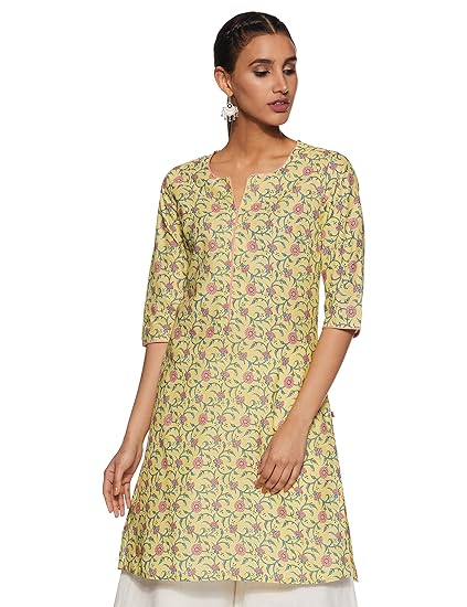 Women's Cotton Straight Kurta