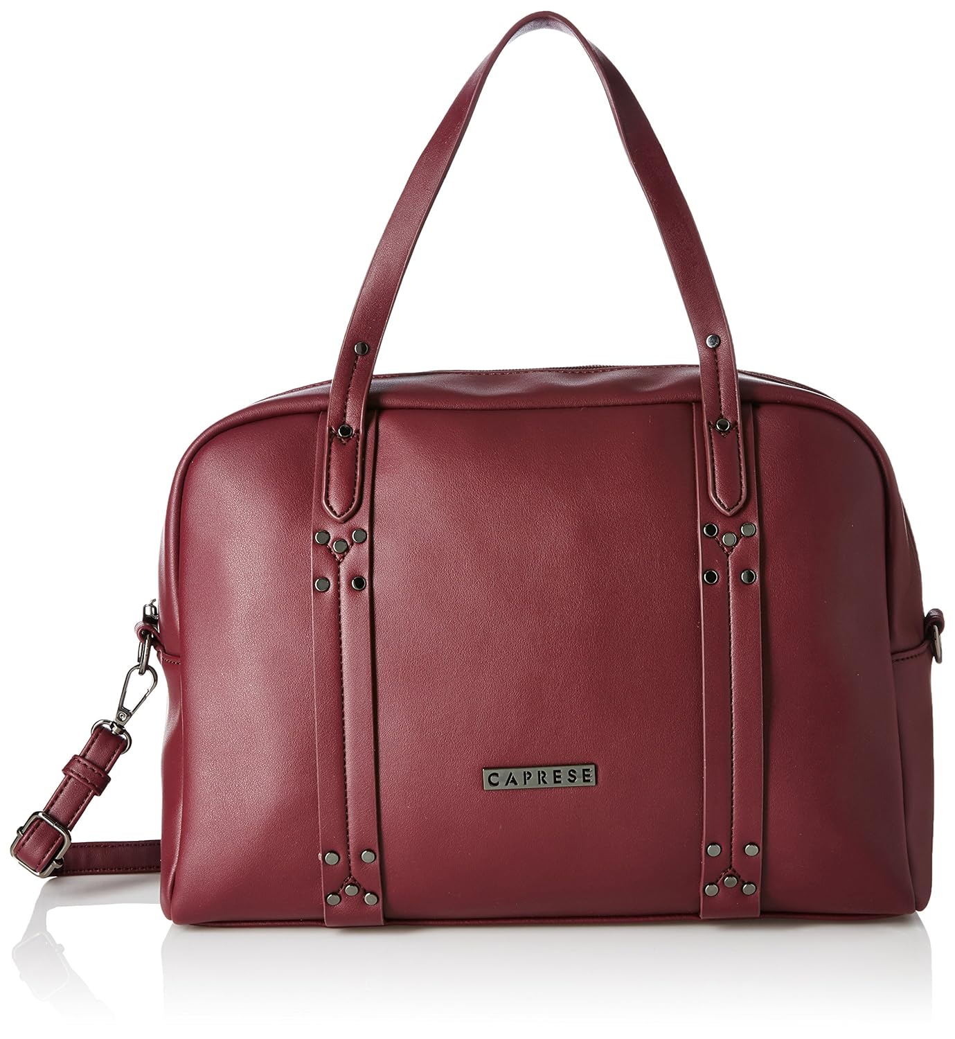caprese kia women's satchel (plum)
