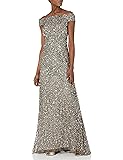 Adrianna Papell Women's Off The Shoulder Beaded