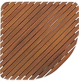 Teak flooring for shower