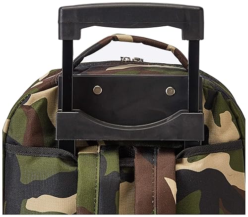 camouflage rockland 17 rolling backpack