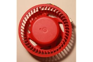Video Card Red Fan Replacement for ATI/AMD Radeon 7950 7990 6970 6950 5970 5870 5850 5650 4890 4870 and etc (75mm Fan, 4pin)