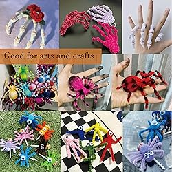ESUOHYM 200PCS Upgraded Green Colors Pipe Cleaners