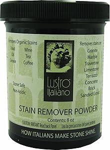 Lustro Italiano Poultice Powder, 8-Ounce, White (LUSTROPOWD)