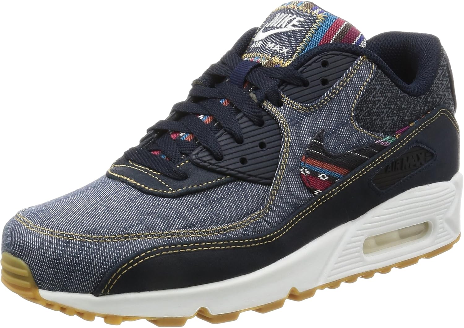 nike air max 90 premium dark obsidian