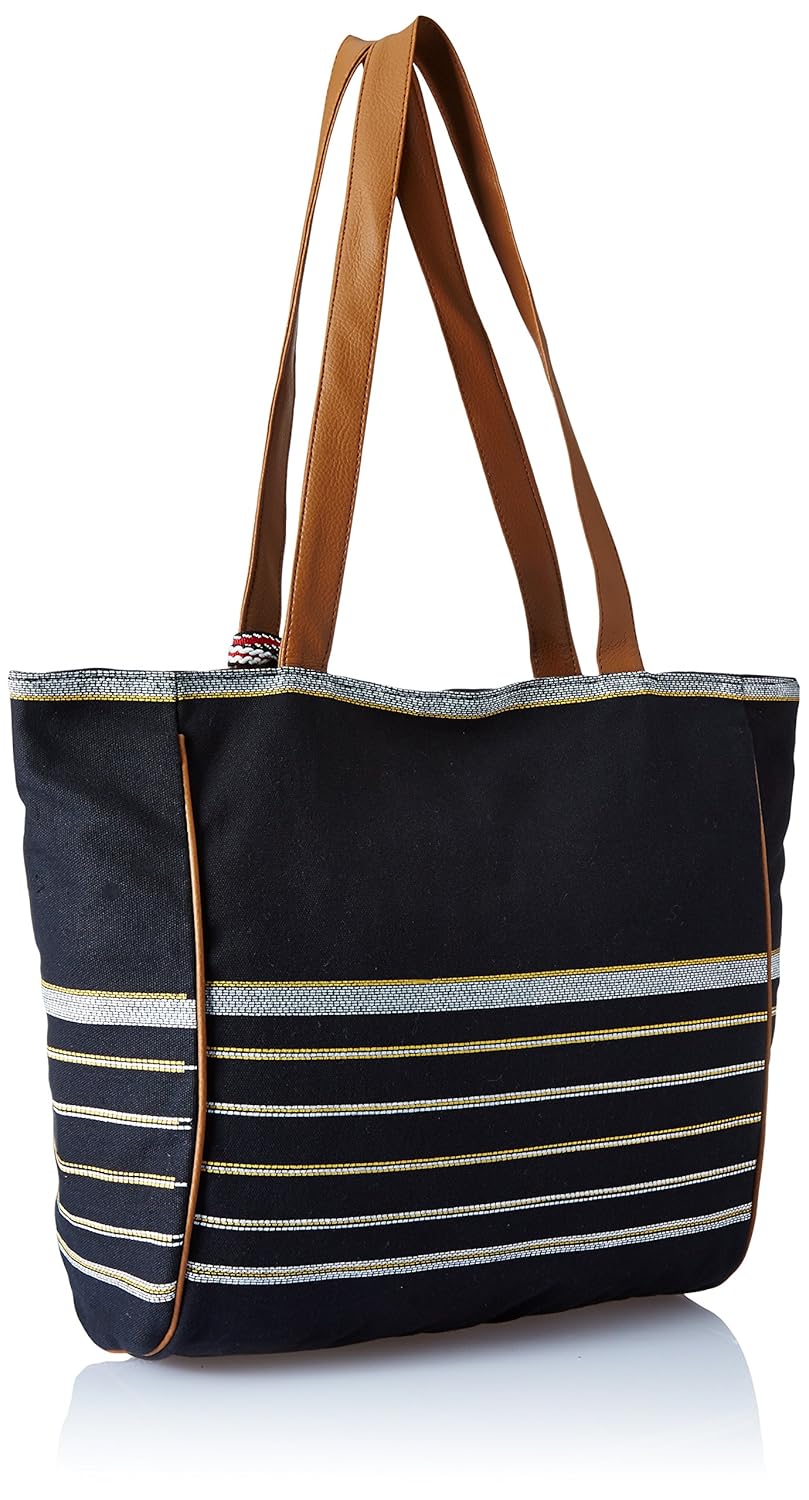 kanvas katha women's tote bag (multicolor) ()
