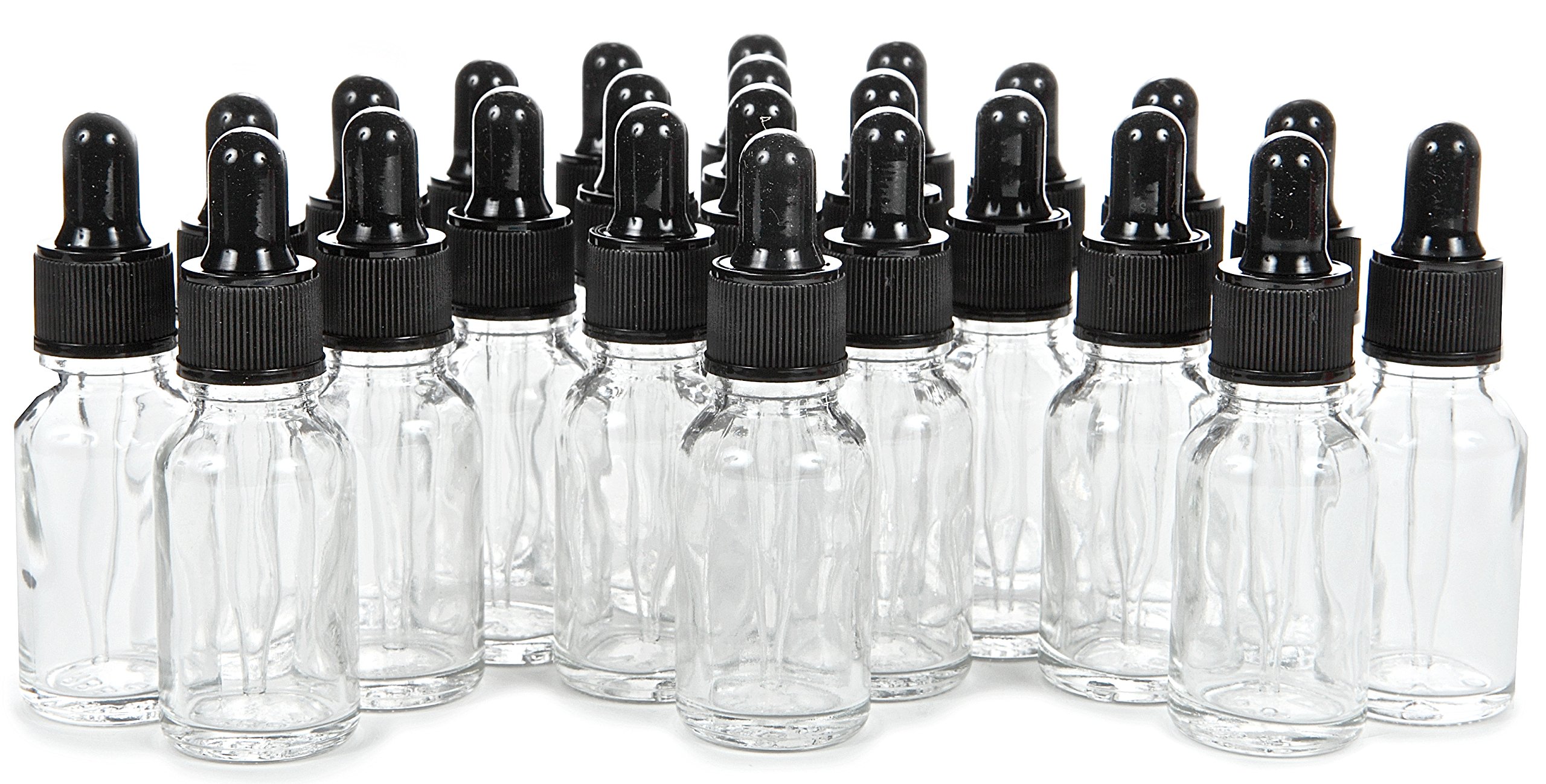 Vivaplex Kobaltblaue Glasflaschen Mit Pipette – 24 Stück à 15 Ml, UV-Schutz Für ätherische Öle