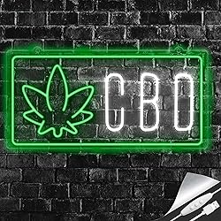 Artlast CBD Neon Sign LED CBD Neon Light for CBD