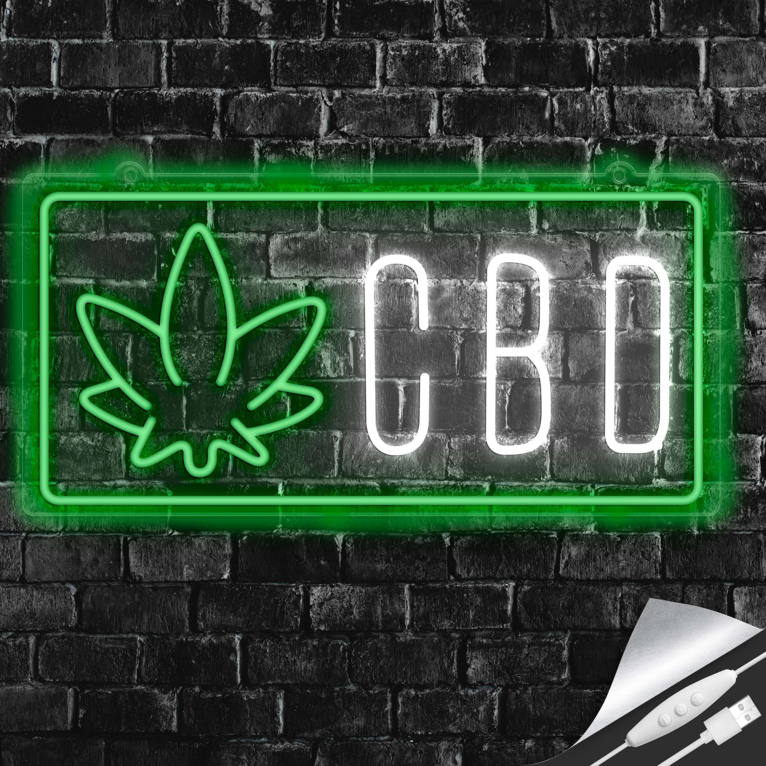 Artlast CBD Neon Sign LED CBD Neon Light for CBD