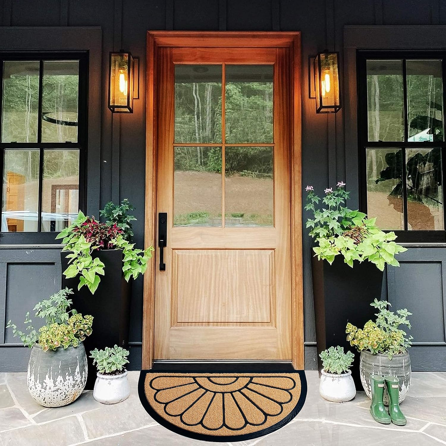 Door Mat- Door Mats Outdoor- Welcome Mats- Outdoor Mat - 29,5x17,7 Front Door Mat Outdoor - Heavy Duty Front Door Mat - Extra Durable Doormat - Outdoor Doormats: Home & Kitchen