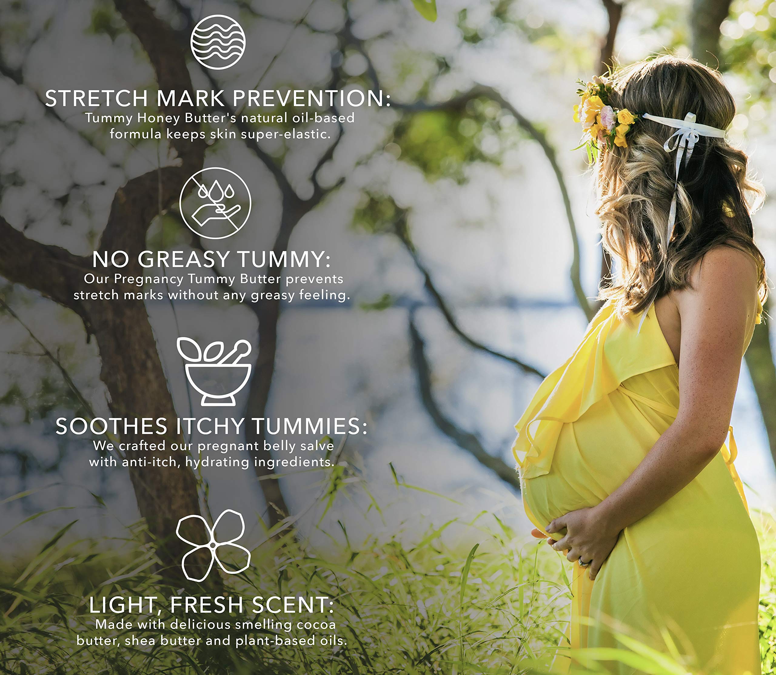 Bella B Bundle: Tummy Honey Butter 4oz and Tummy Honey Cream 4oz