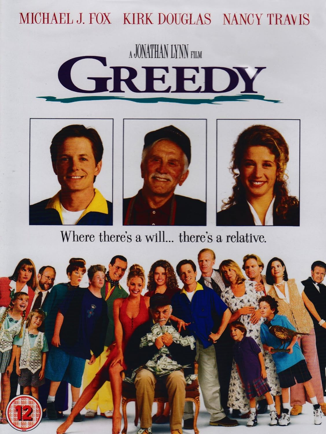 Greedy [DVD] Amazon.co.uk Michael J. Fox, Kirk Douglas, Nancy Travis
