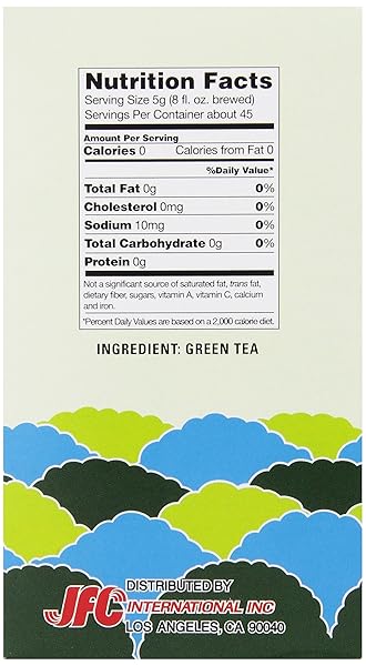 J-BASKET BAN CHA GREEN TEA, 8-OUNCE BOXES (PACK OF 4)
