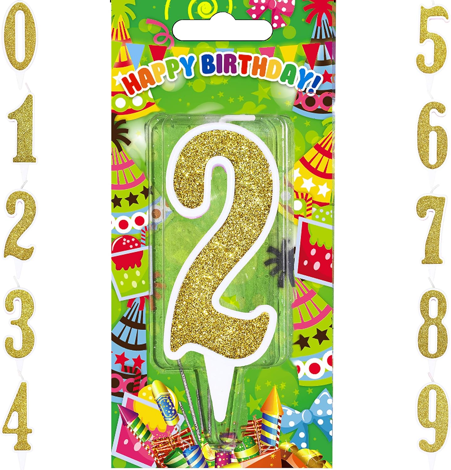 1 2 birthday candle target