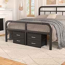BOLUO Stackable Storage Drawers Closet Organizers