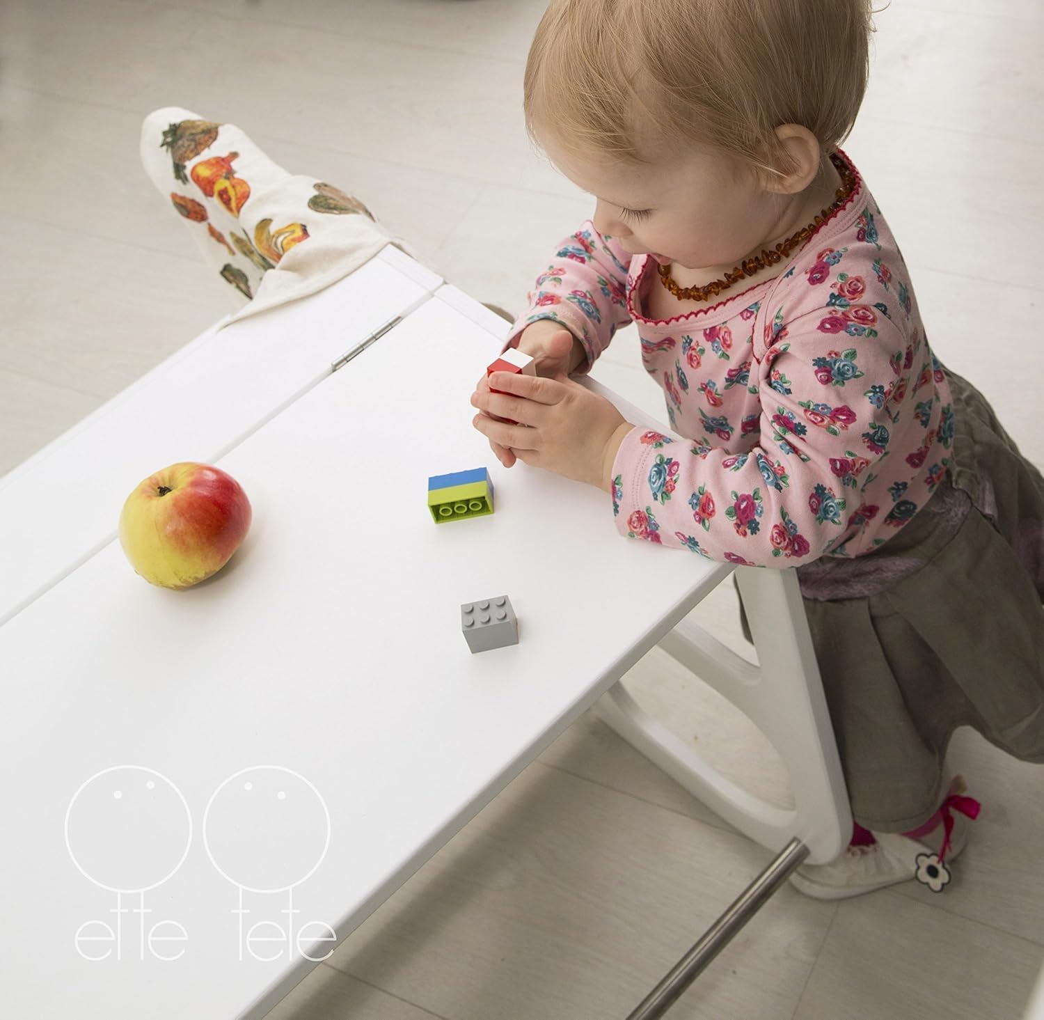 Home & Kitchen Montessori learning stool WOODEN color/GOLD ...