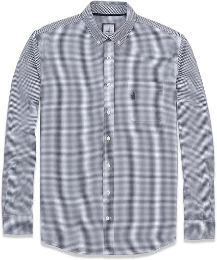 johnnie-o de los hombres Sheridan Woven Button-Down camisa, Maritime