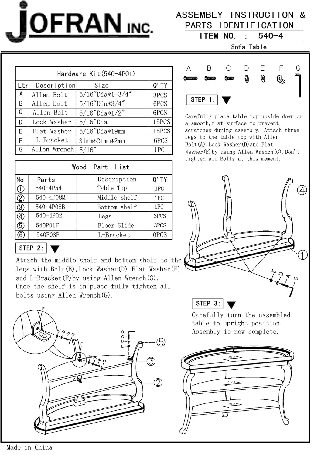 Amazon Com Jofran Sebastian Demilune Sofa Table 48 W X 18