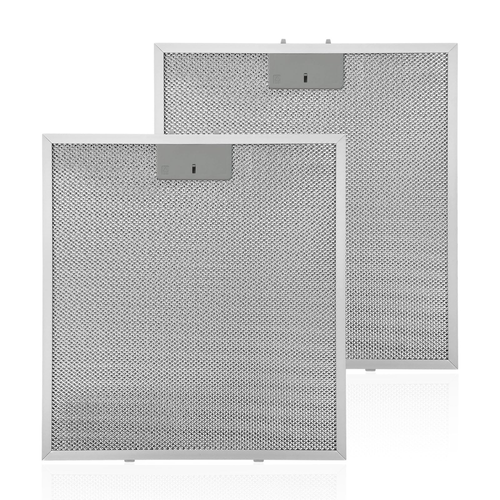 Photo 1 of 2Pcs WA0575 Range Hood Filter Compatible with Vissani 30-inch Pyramid or Wall Mount Range Hood, 5-Layer Aluminum Mesh Vent Filter 14-3/8" x 13-1/2"