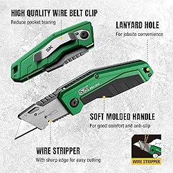 SK Folding Utility Knife with Additional Wire