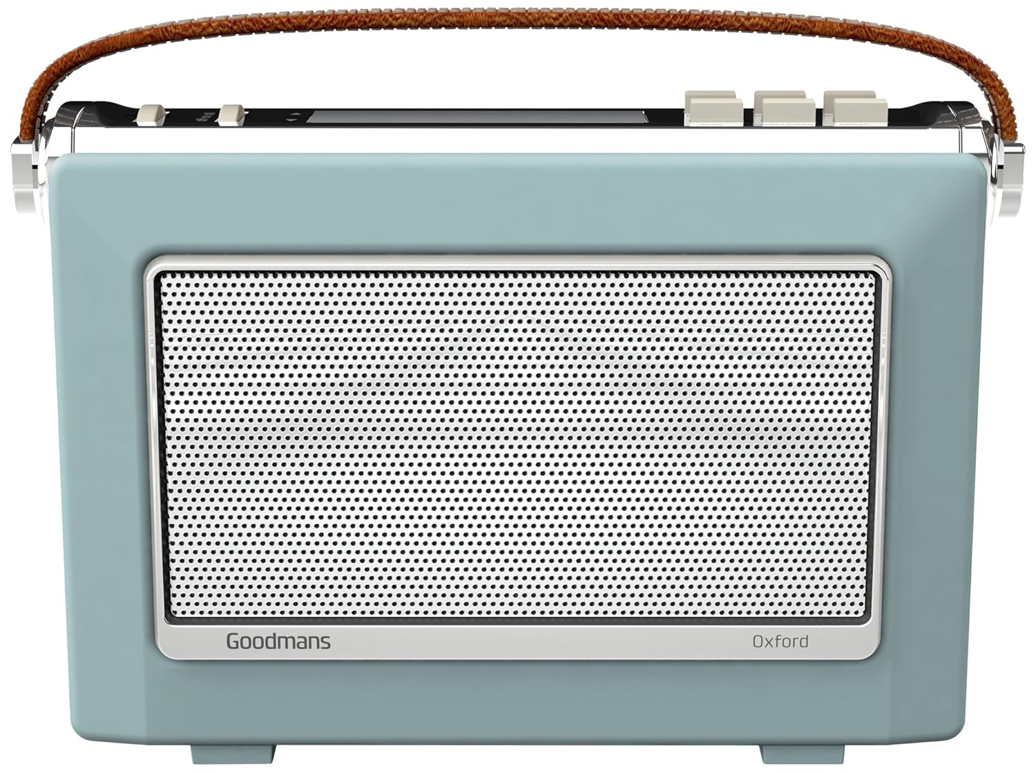 Goodmans 1960's Vintage Style Digital & FM Radio in Sky Blue Amazon.co
